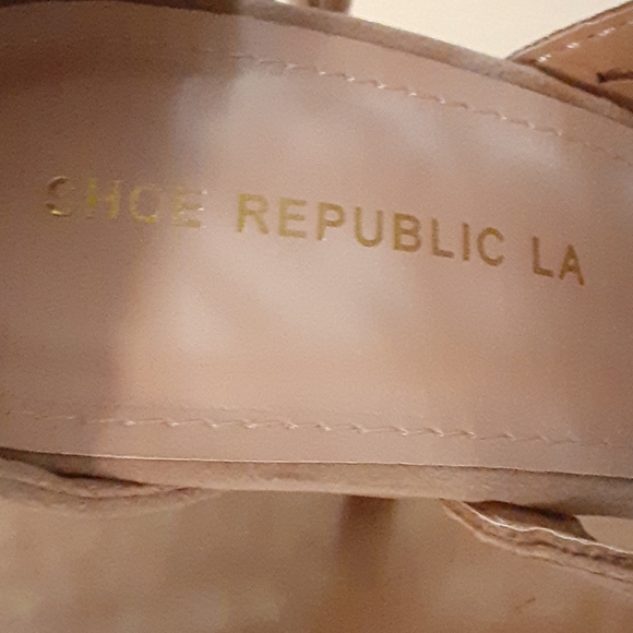 Shoe Republic LA size 9 Gladiator heels - Picture 9 of 11